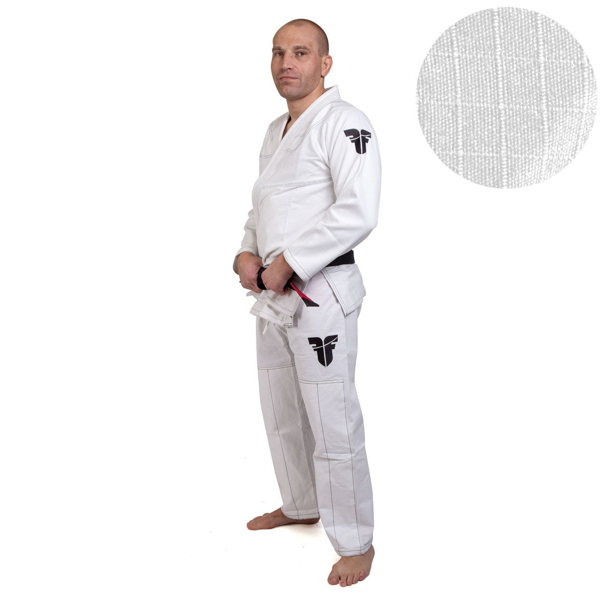 Fighter BJJ Ripstop Gi Rip Stop - white