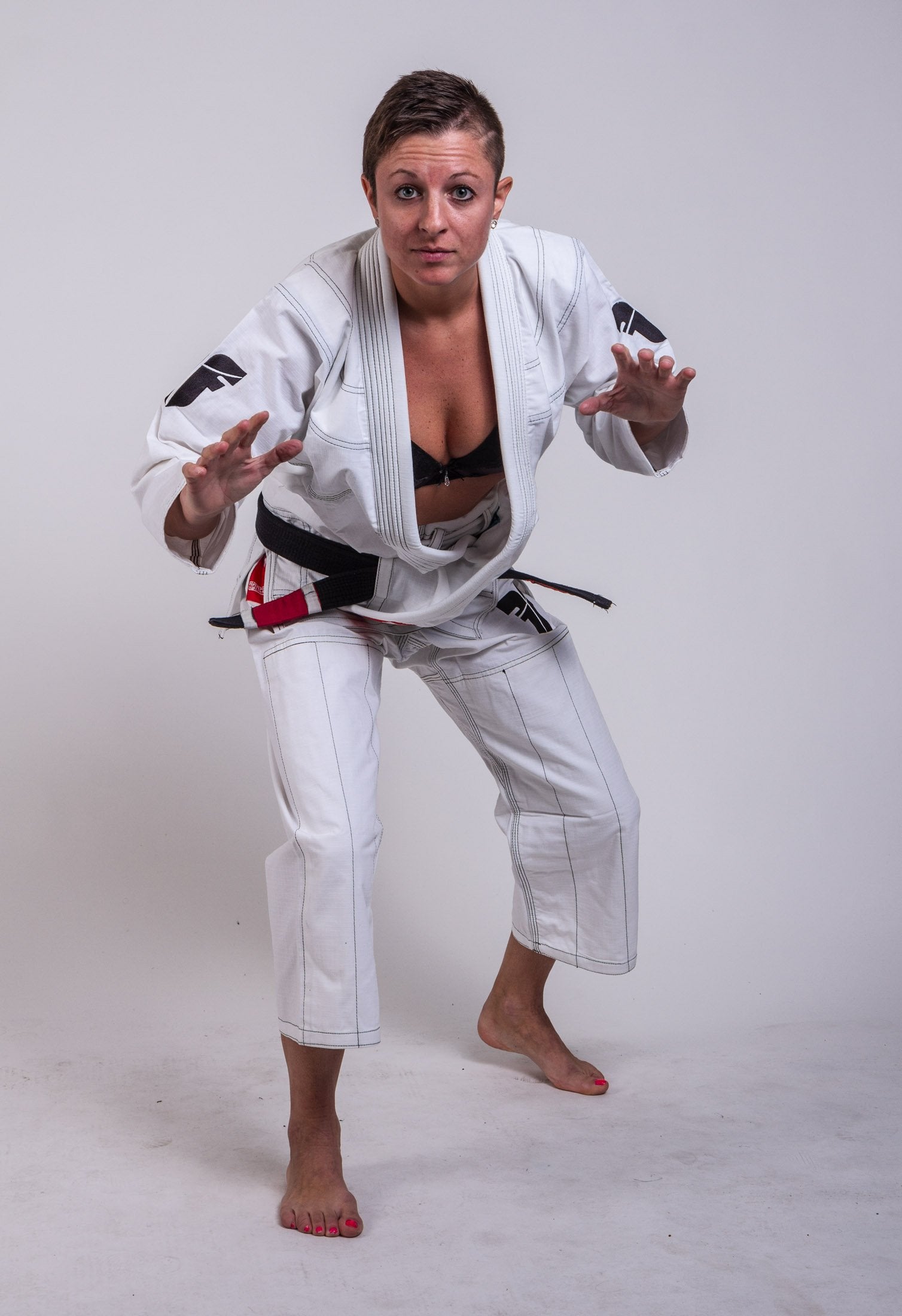 Fighter BJJ Ripstop Gi Rip Stop - white