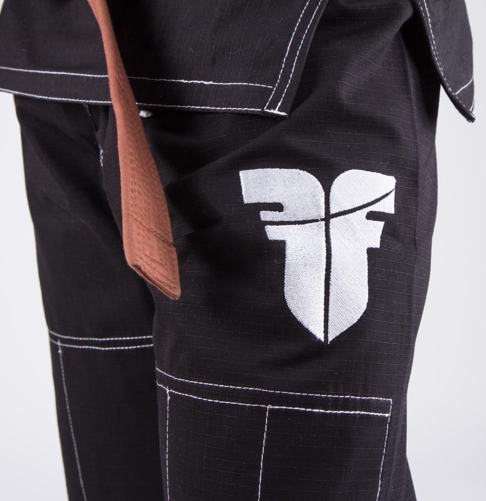 Fighter BJJ Ripstop Gi Rip Stop - black