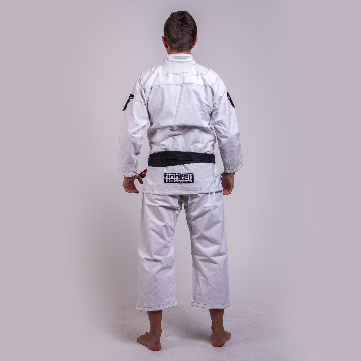 Fighter BJJ Ripstop Gi Rip Stop - white