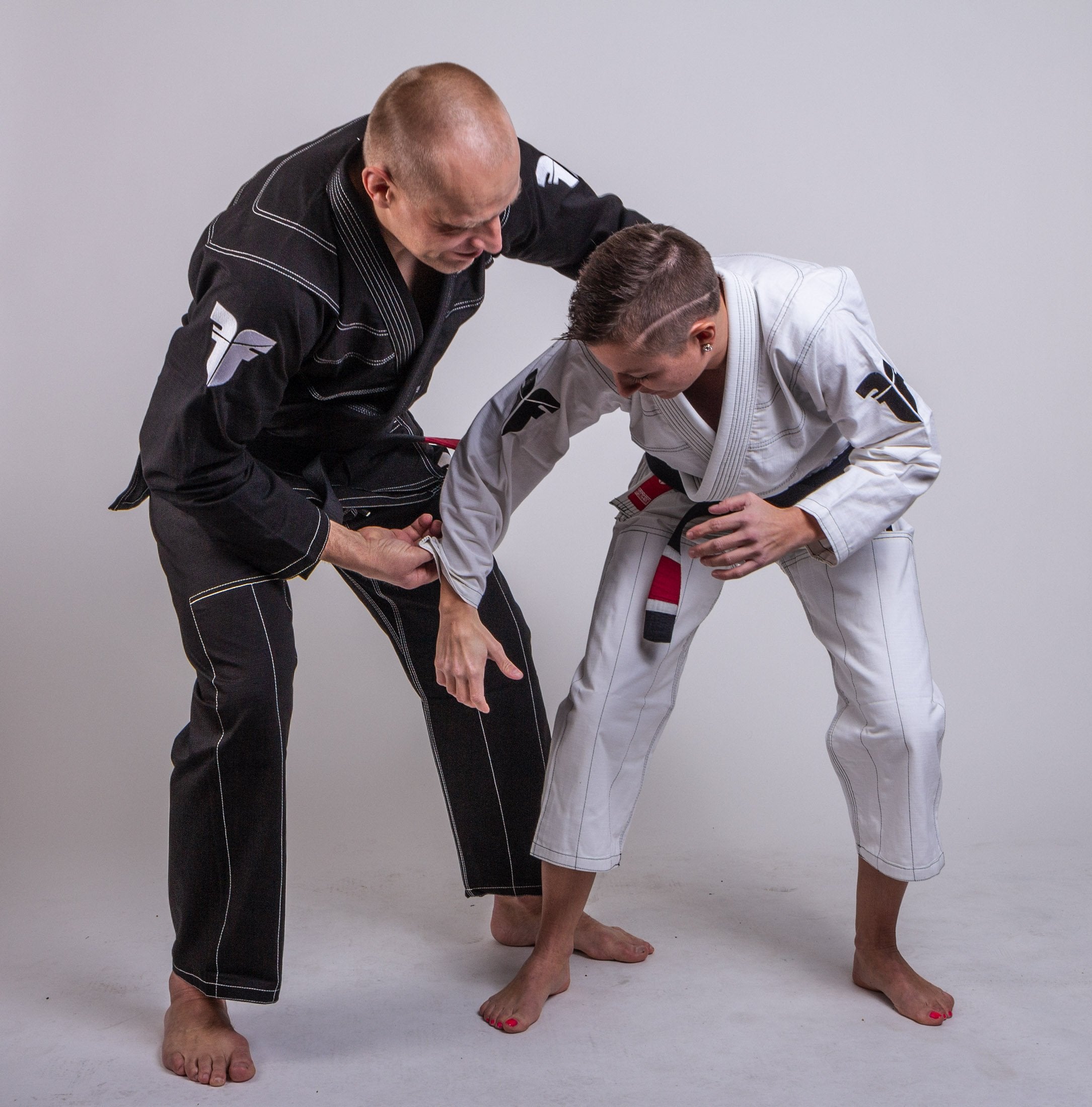 Fighter BJJ Ripstop Gi Rip Stop - black