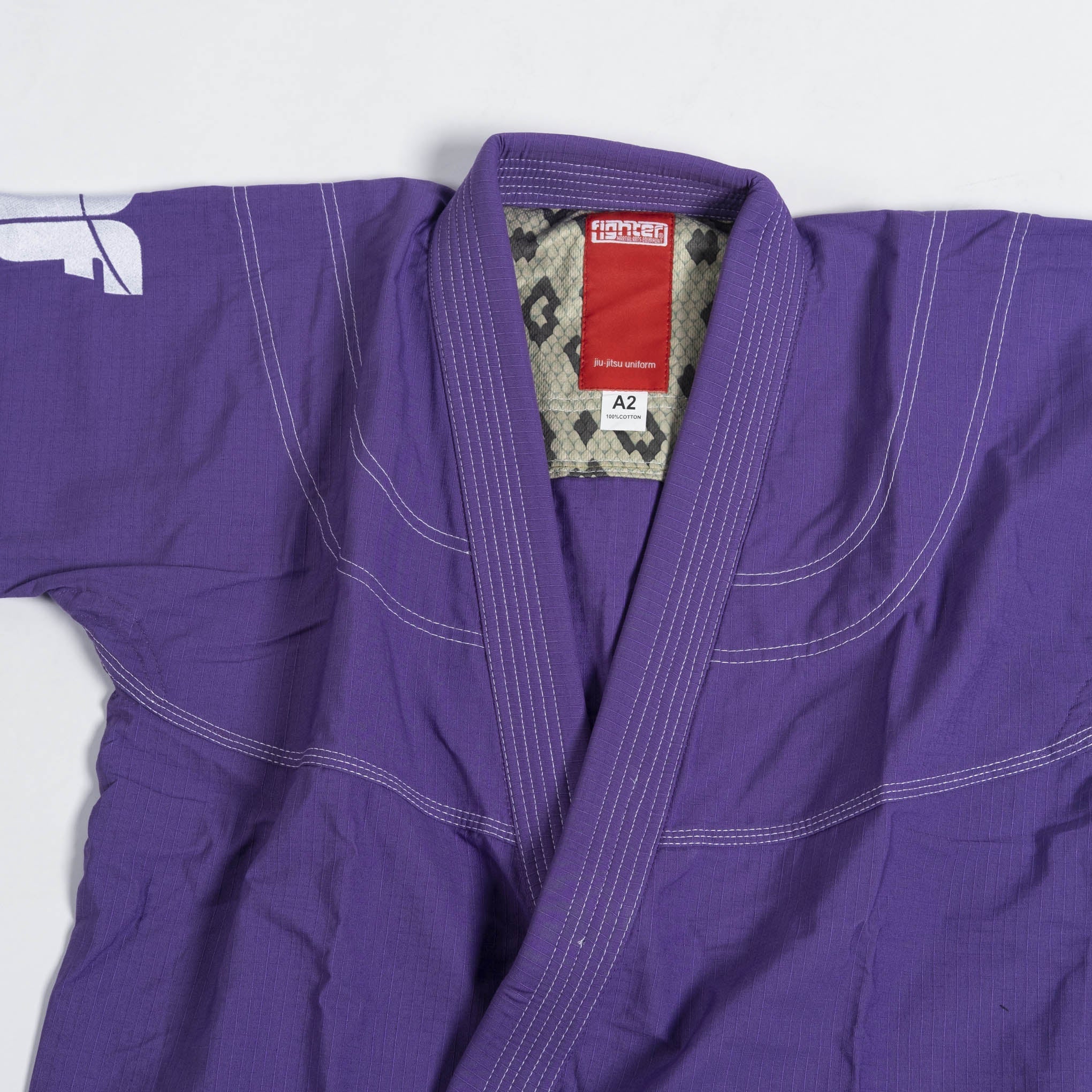 Fighter BJJ Ripstop Gi Rip Stop KIDS - purple, BJJBW-10