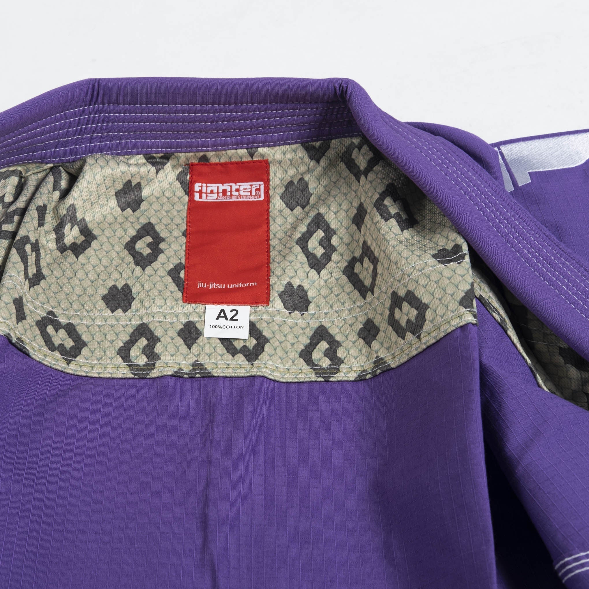 Fighter BJJ Ripstop Gi Rip Stop KIDS - purple, BJJBW-10