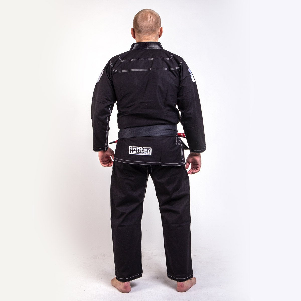 Fighter BJJ Ripstop Gi Rip Stop - black