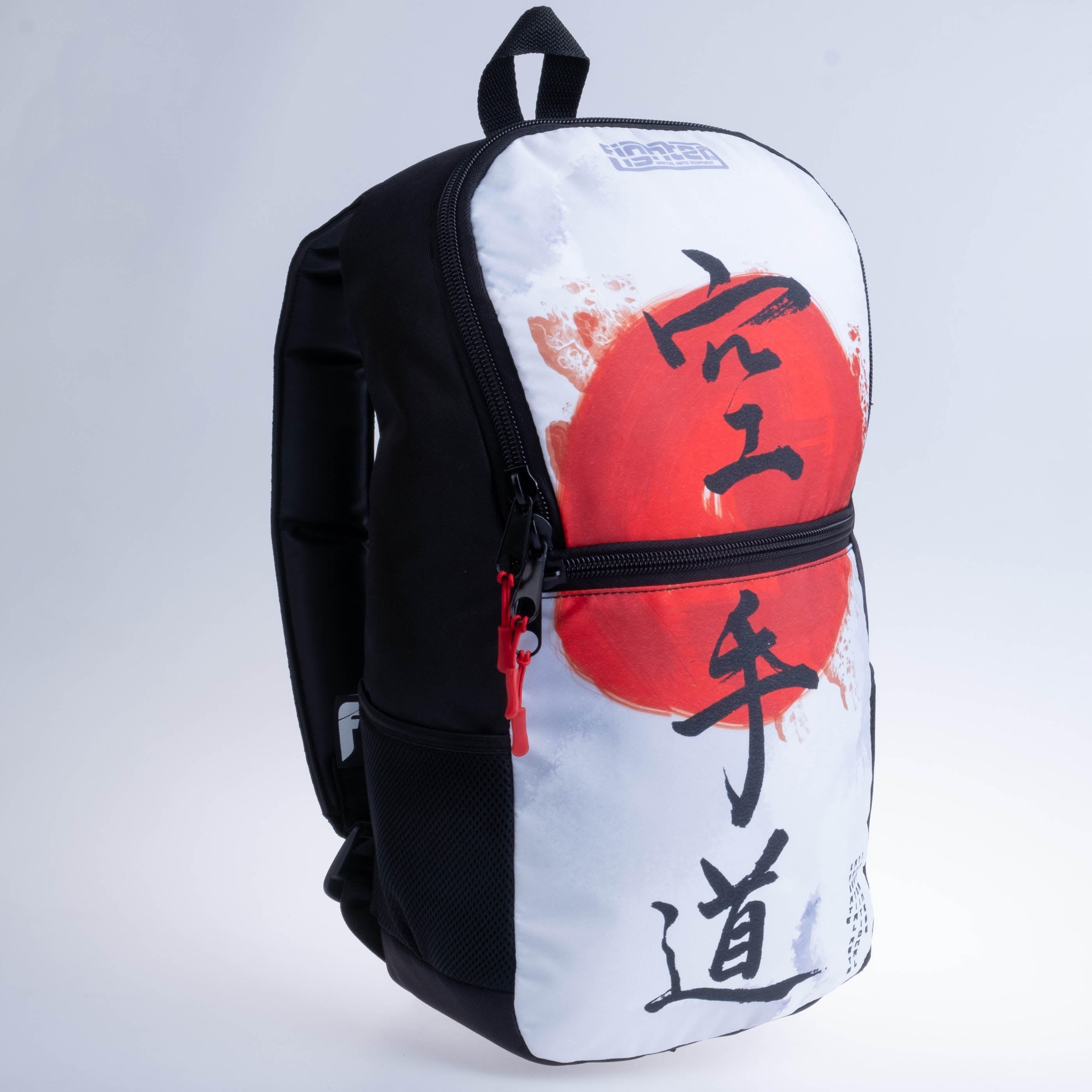 Fighter Backpack Size S - Karate - white/red