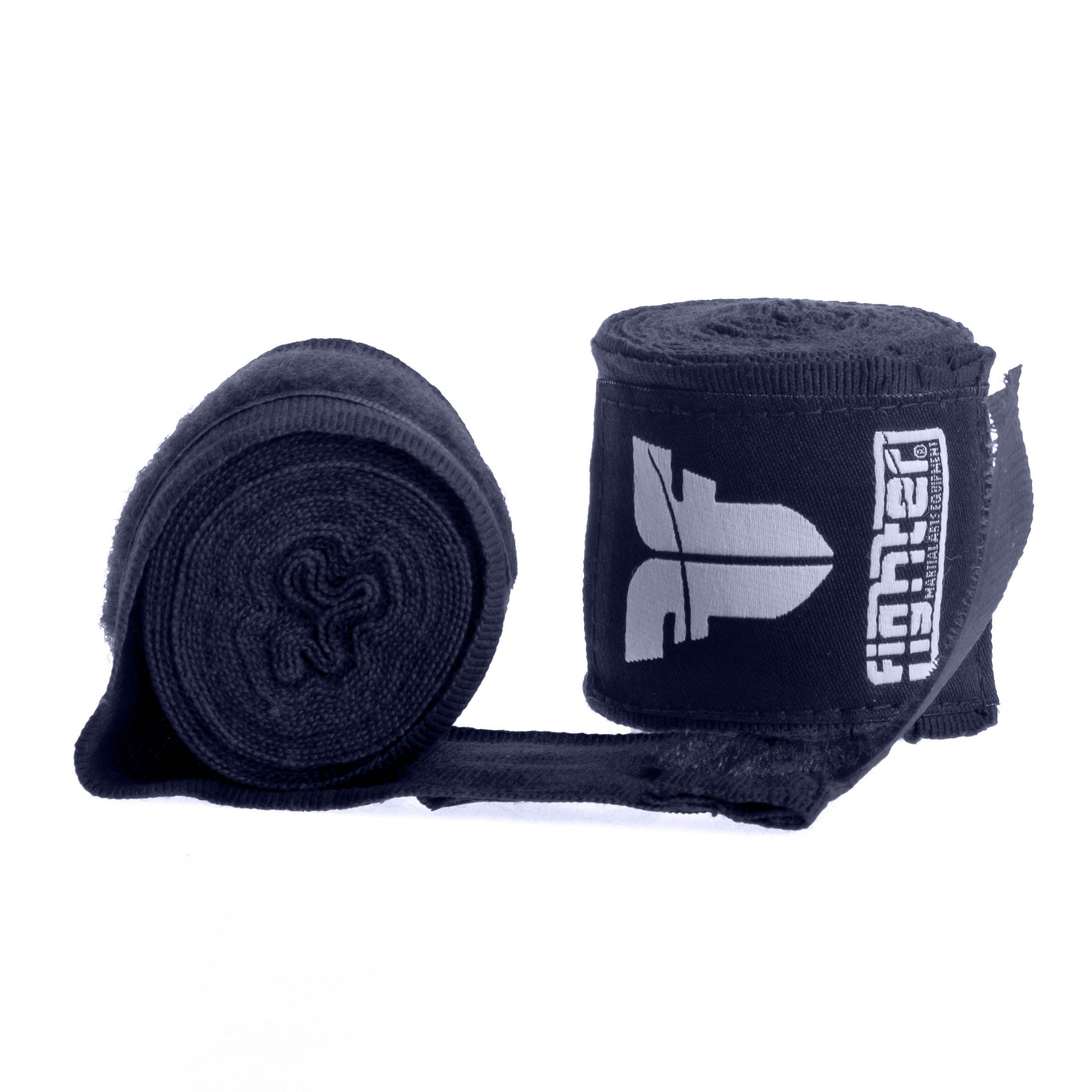 Fighter Semi-Elastic Hand Wraps - black, FHW-3030-02