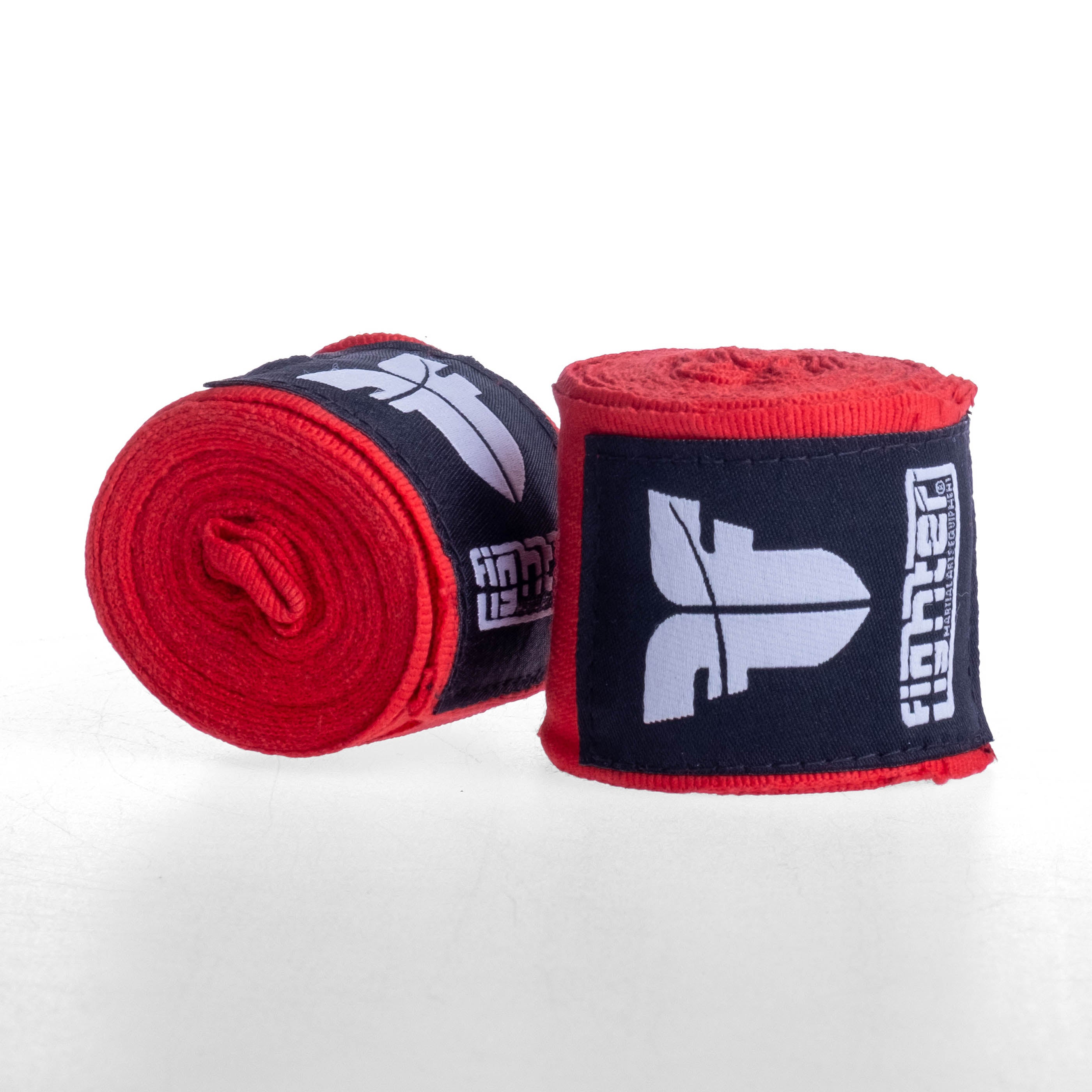 Fighter Semi-Elastic Hand Wraps - red, FHW-3030-03