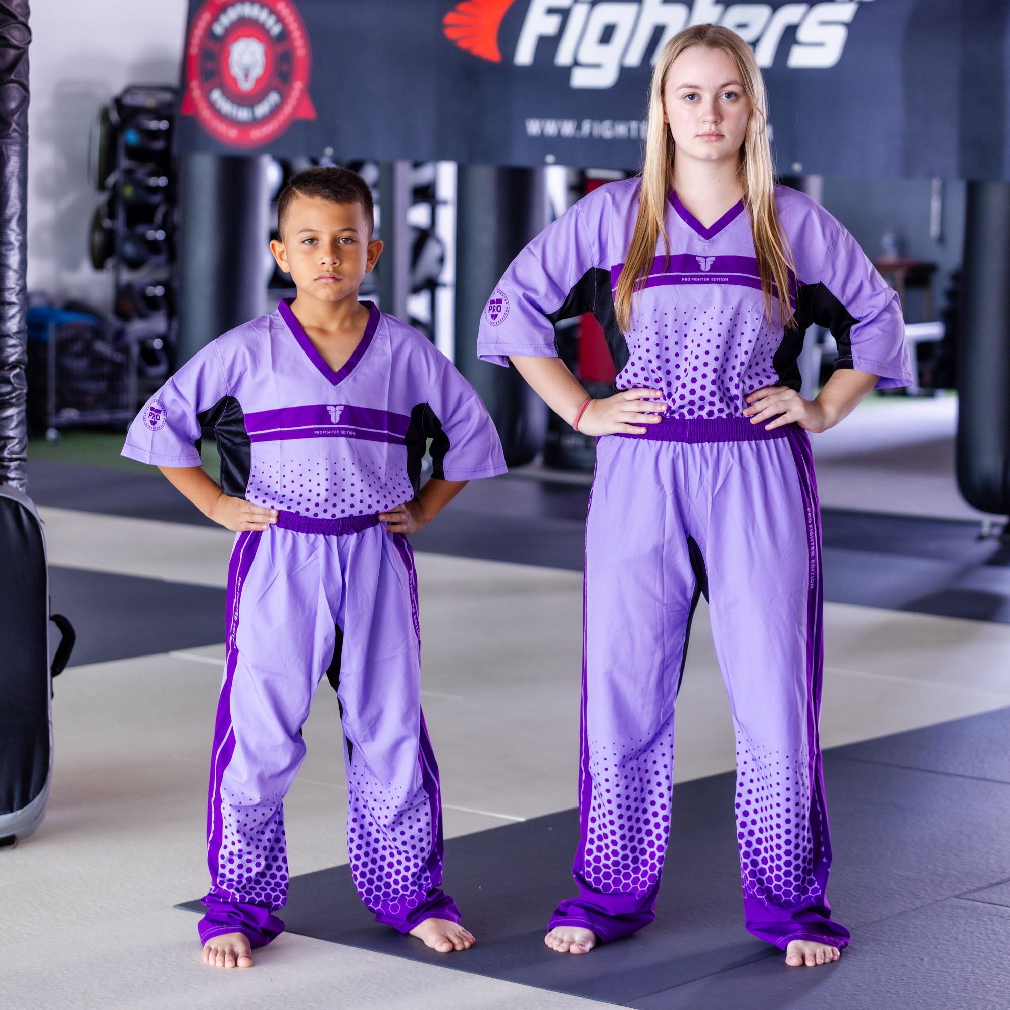 Fighter Uniform Pro Fighter Edition - purple