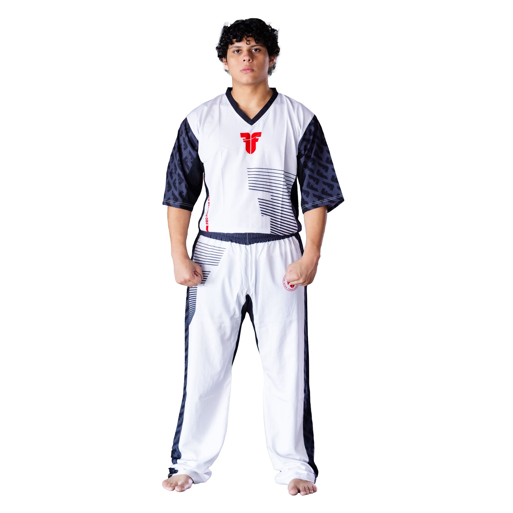 Fighter Uniform Pro Fighter Edition - white/black