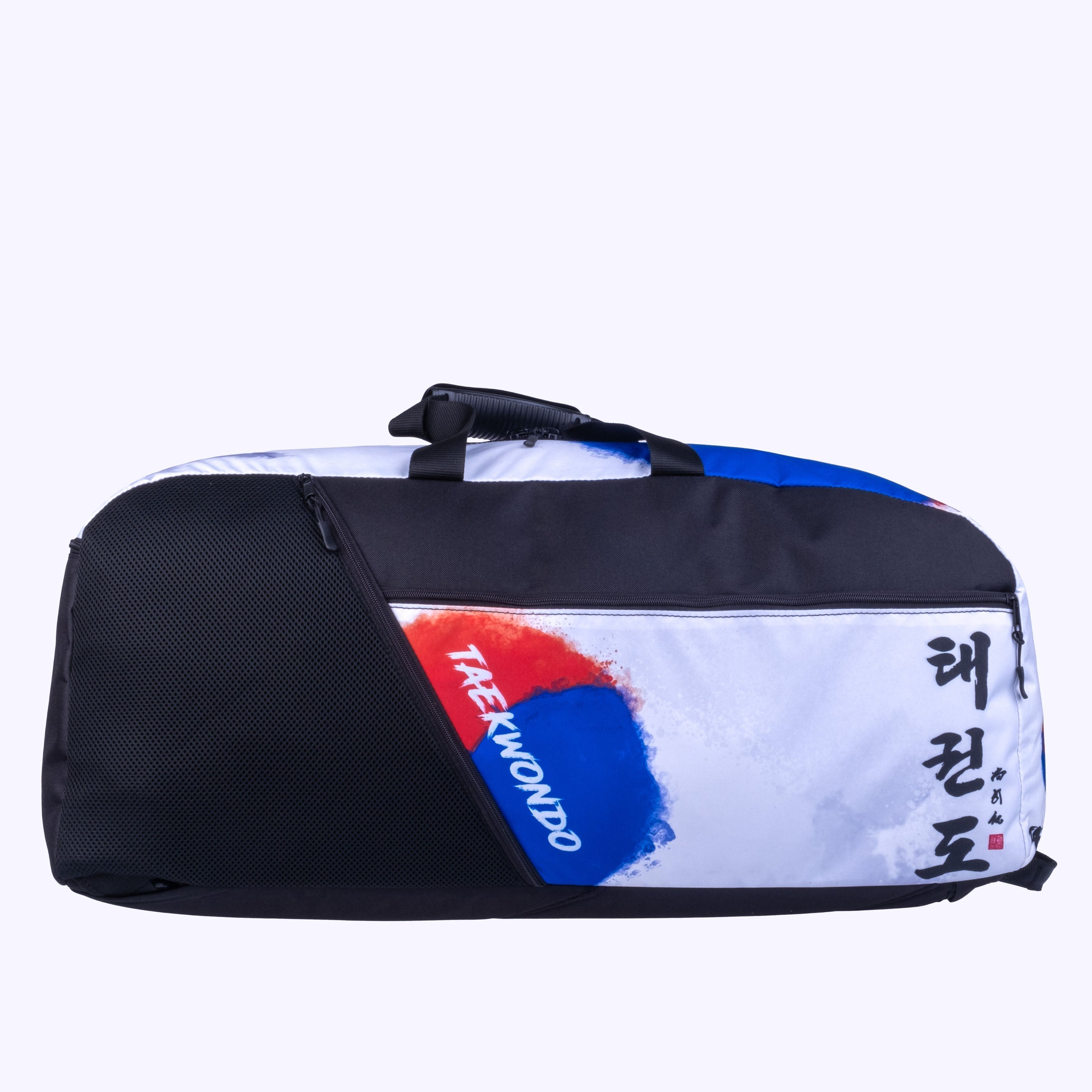 Fighter Sports Bag/Backpack - Taekwon Do Taegeuk - white/logo, FTS-12-TD-TG