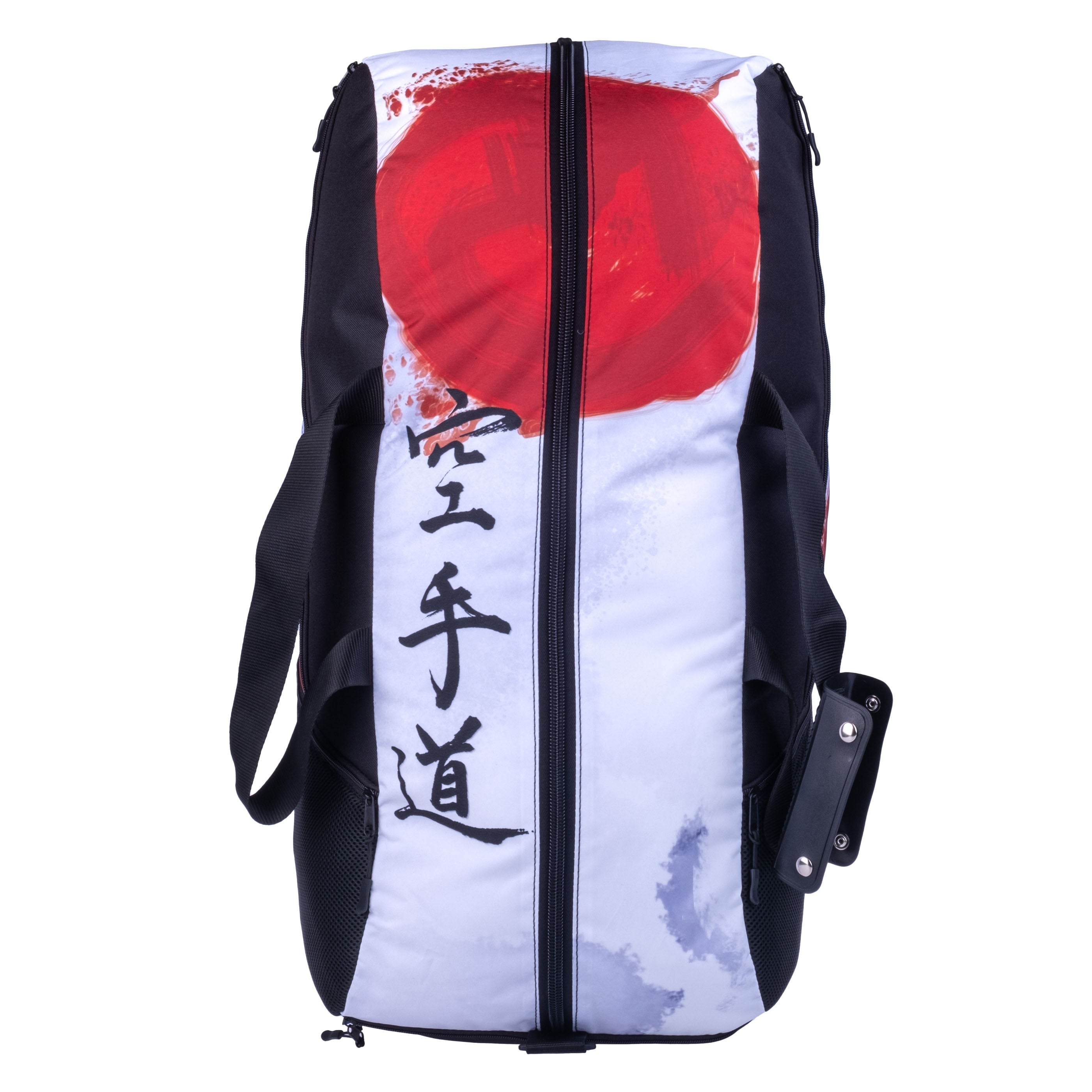 Fighter Sports Bag/Backpack - Karate - white/red, FTS-13-KRT