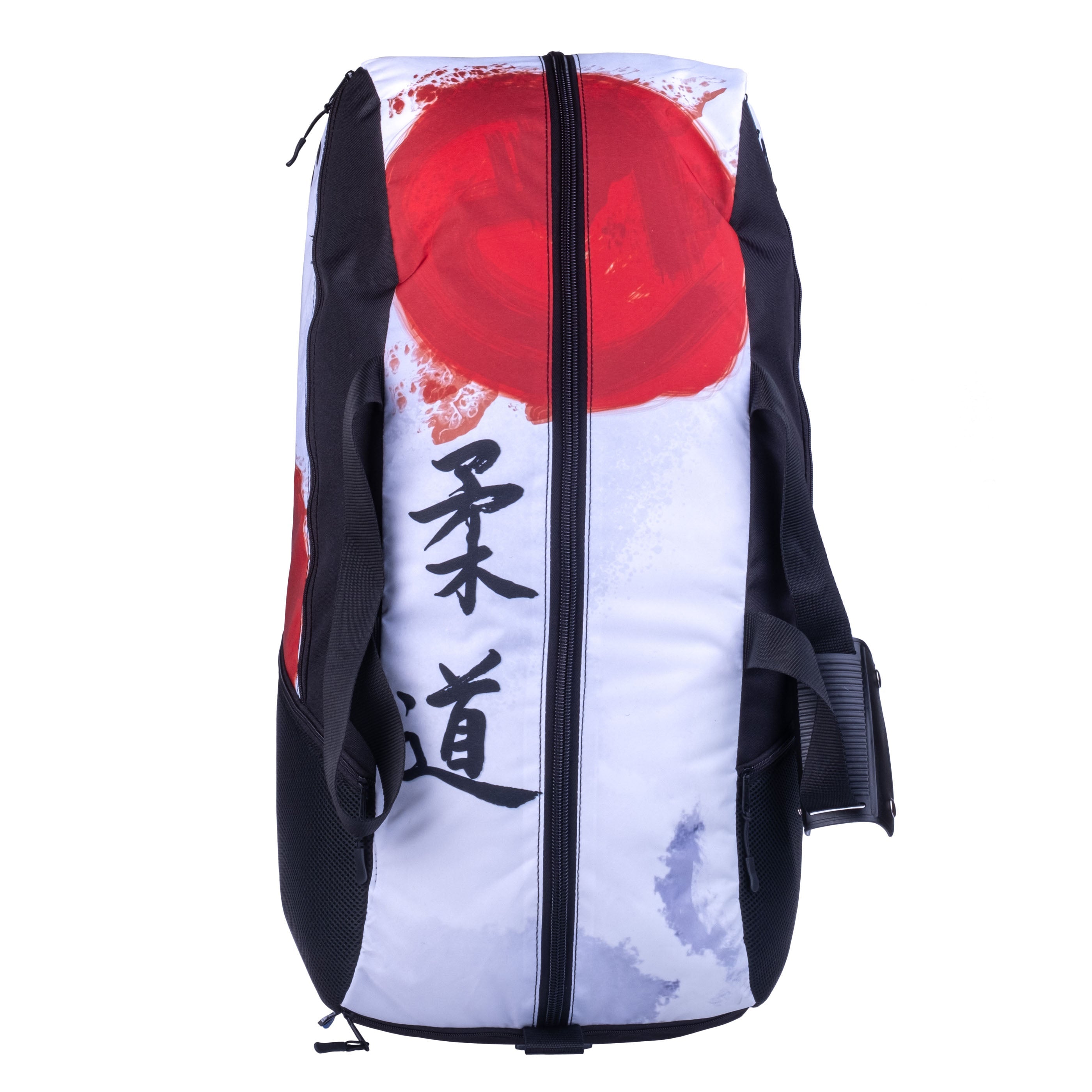 Fighter Sports Bag/Backpack - Judo - white/red, FTS-14-JUD