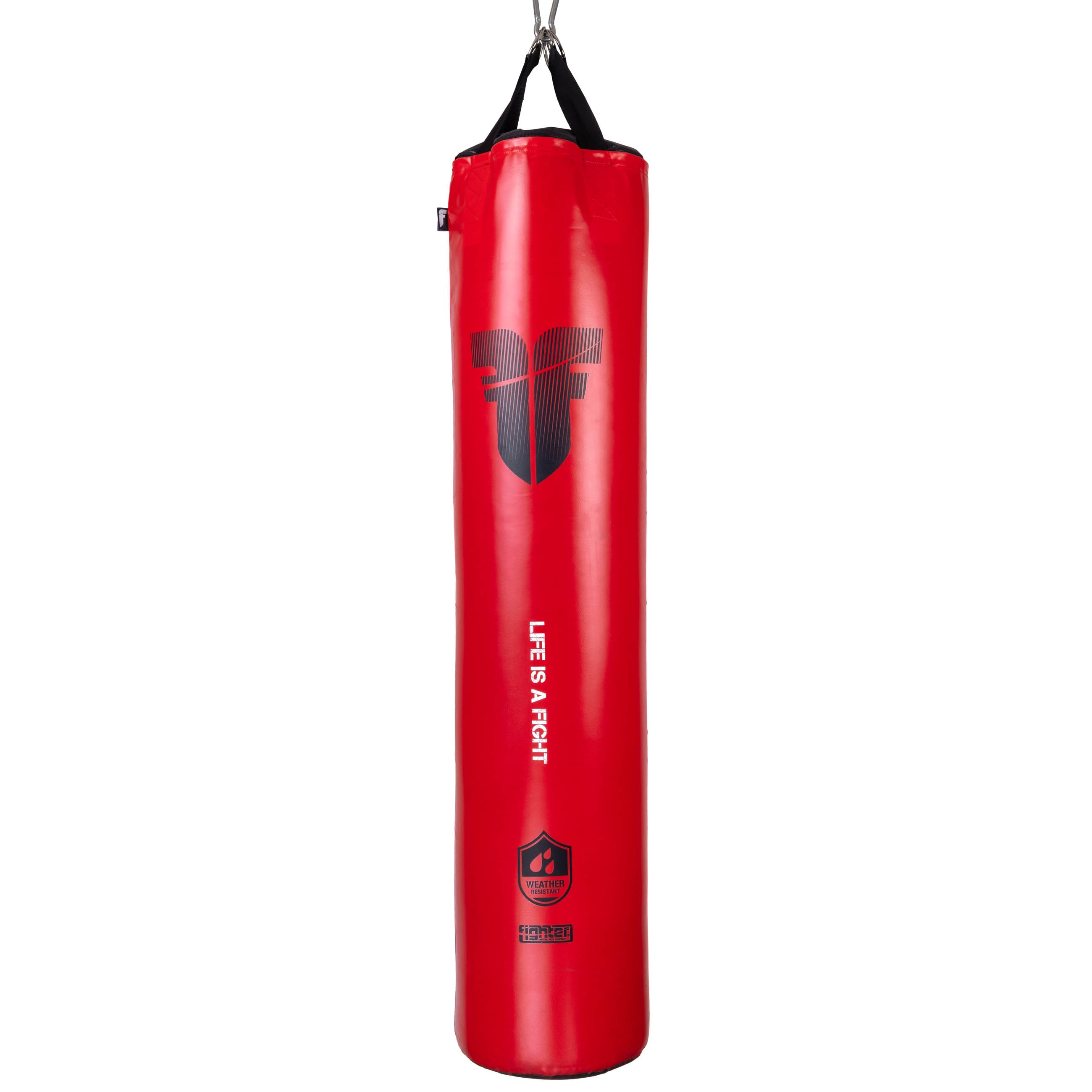 Fighter Outdoor Boxing Bag 150cm, Diameter 34cm - red