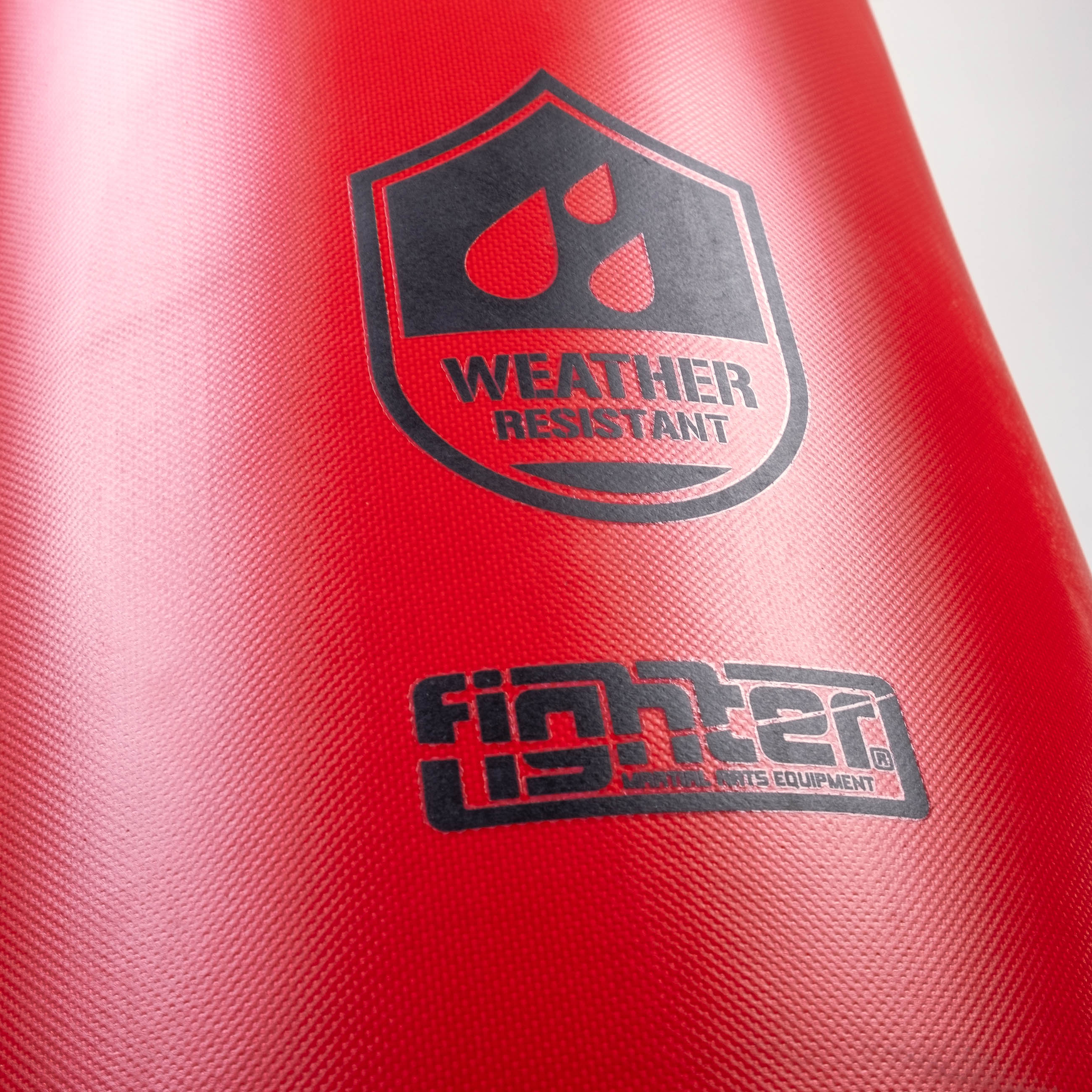 Fighter Outdoor Boxing Bag 150cm, Diameter 34cm - red