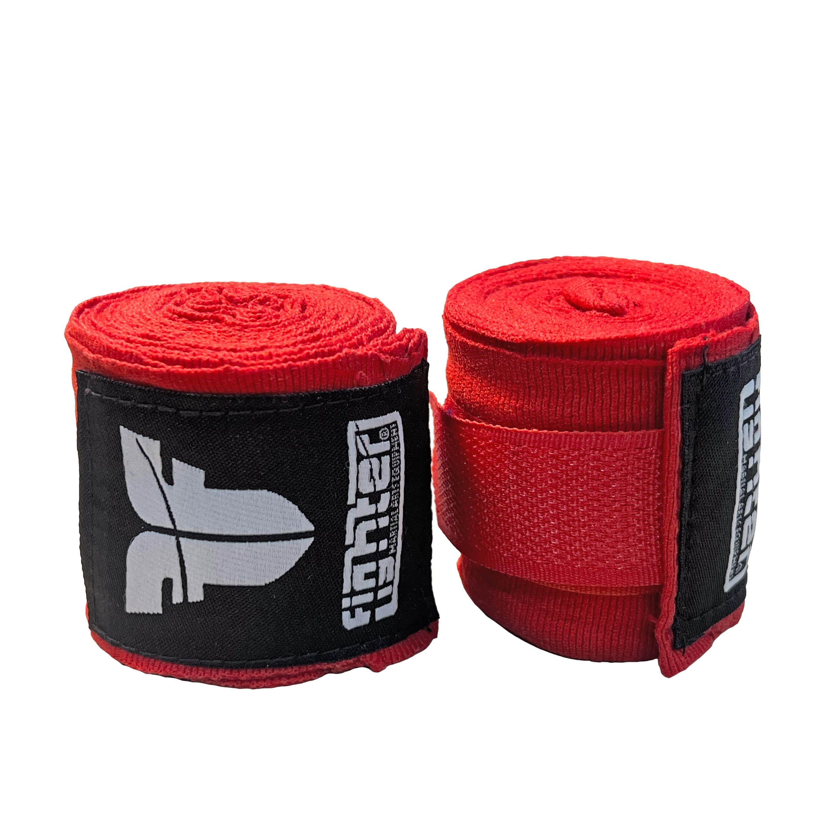 Fighter Semi-Elastic Hand Wraps - red, FHW-3030-03