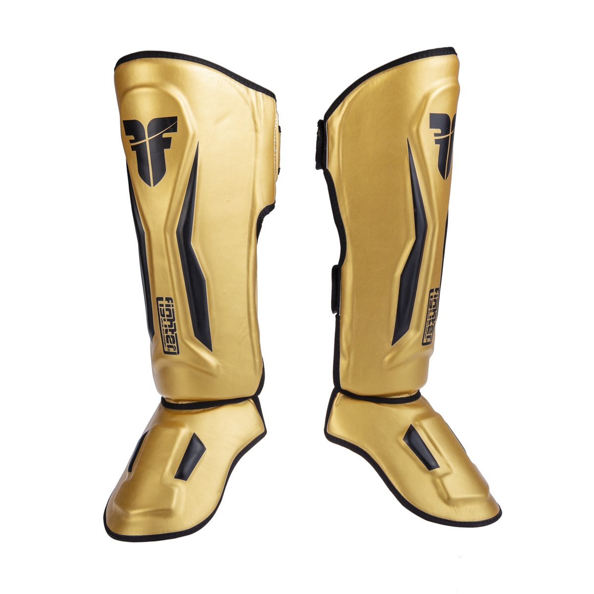 Fighter Shinguards Thai Ergo - gold/black