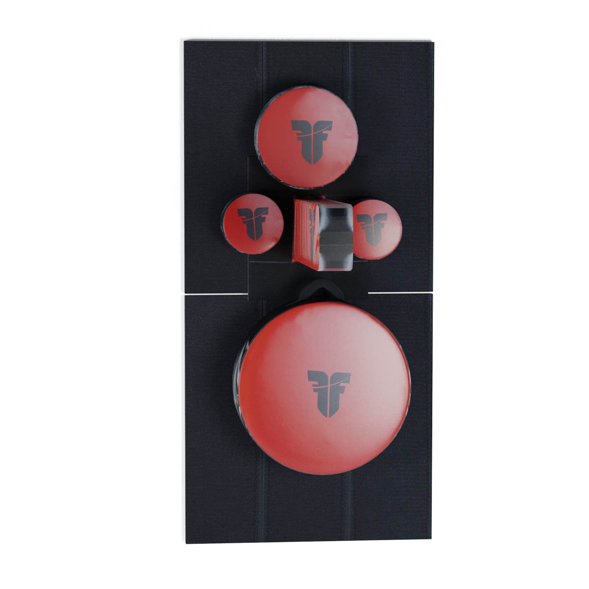 Training Power Wall Fighter SET - Large - red