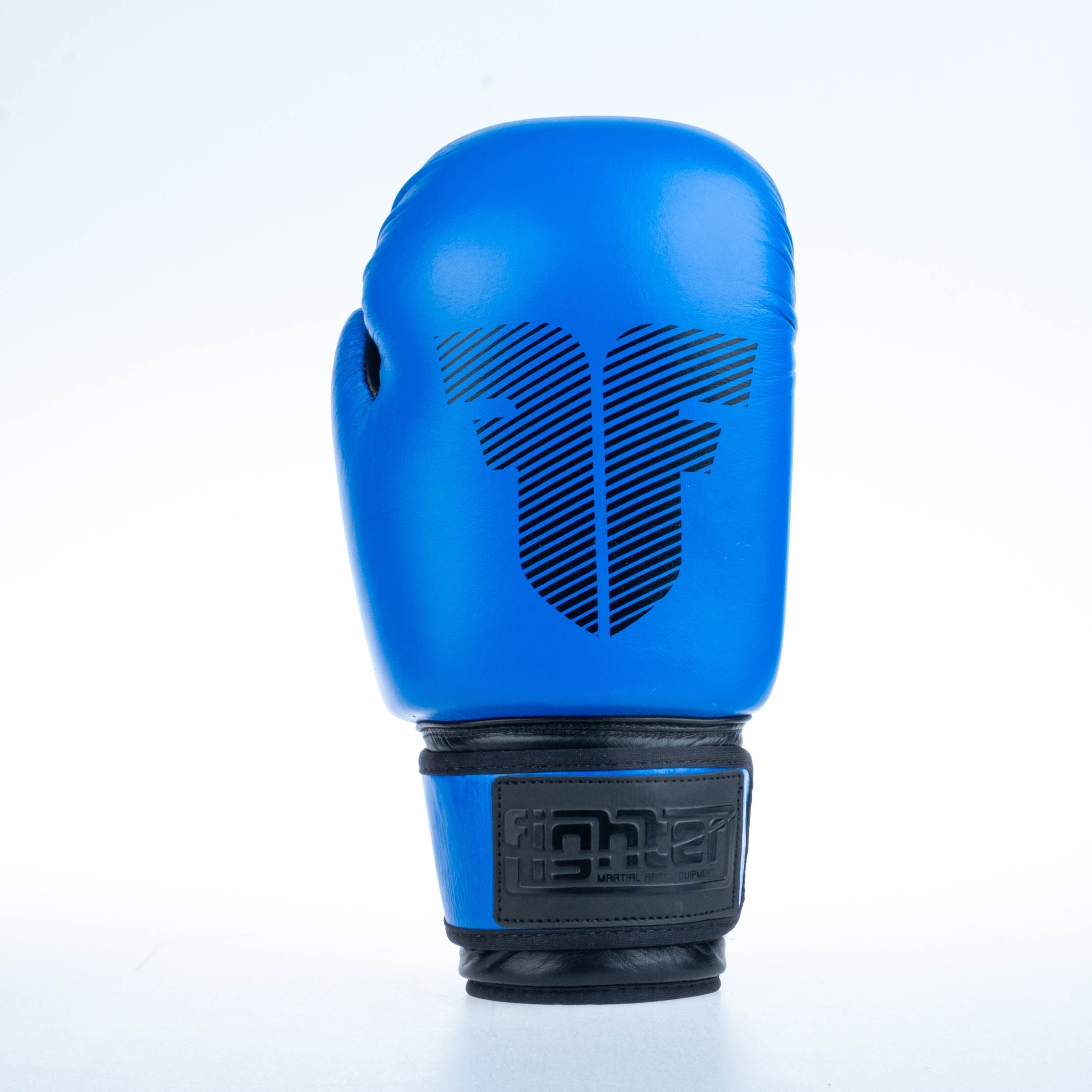 Fighter Boxing Gloves Round - blue, 1376-RNDXB