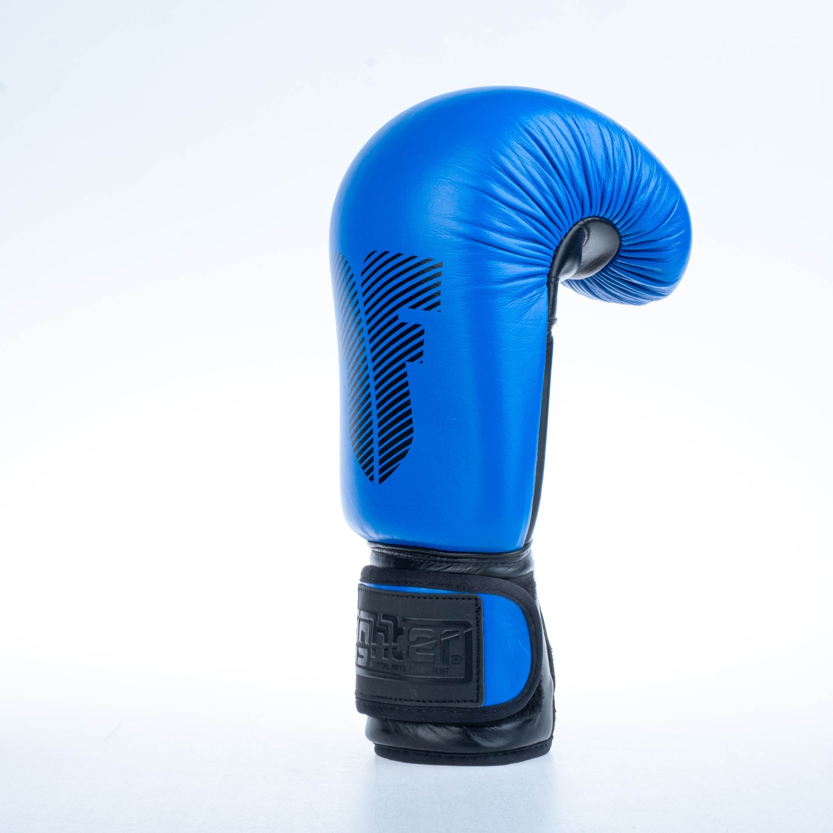 Fighter Boxing Gloves Round - blue, 1376-RNDXB