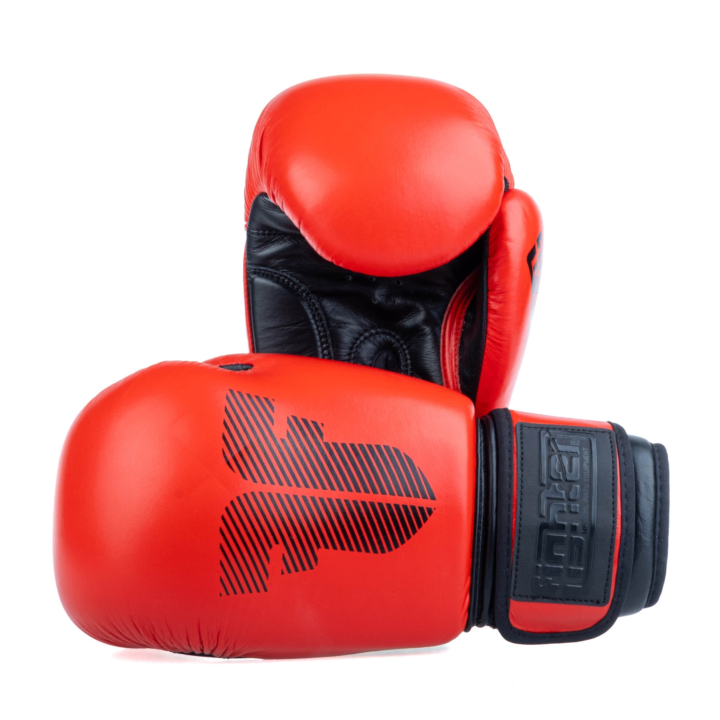 Fighter Boxing Gloves Round - red, 1376-RNDXR