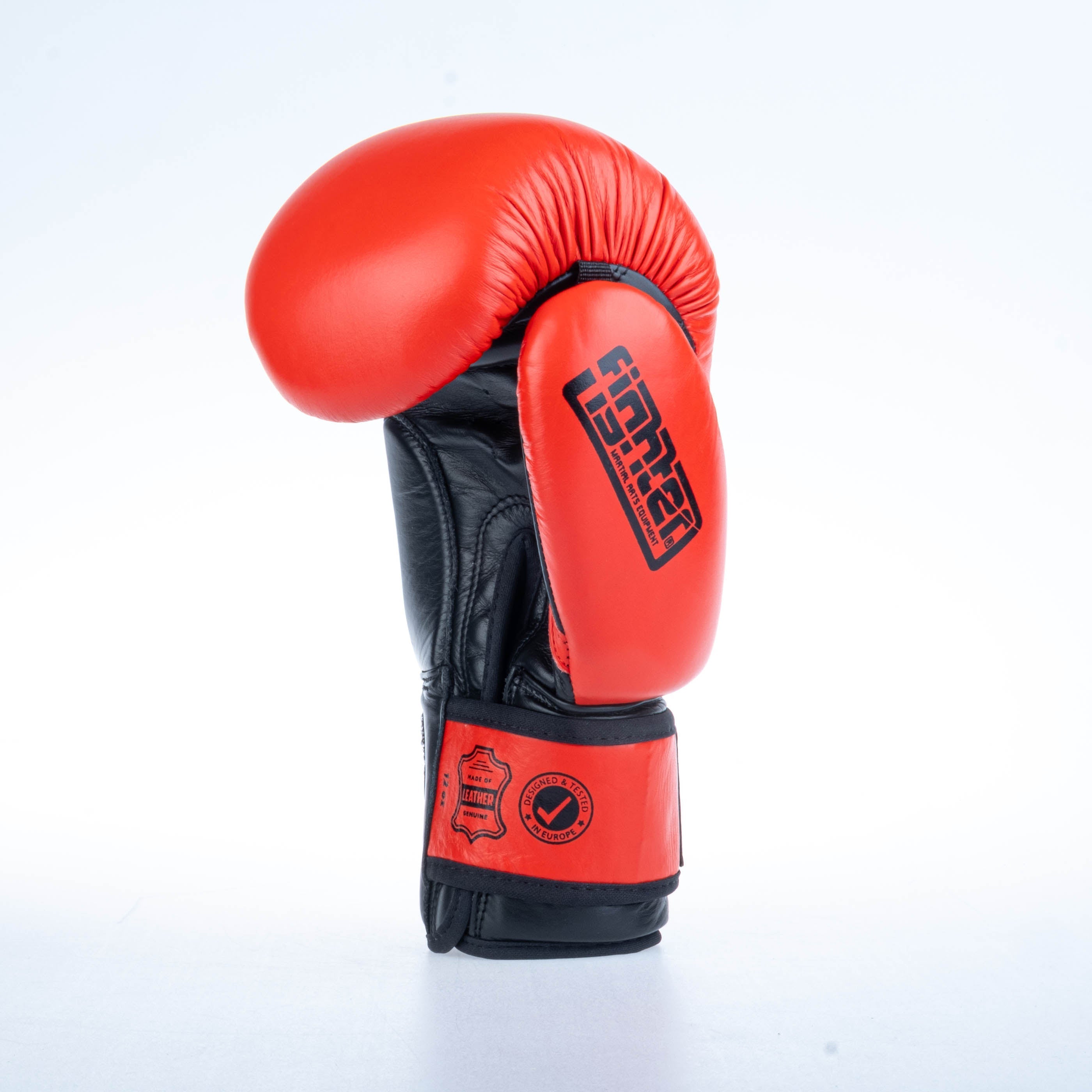 Fighter Boxing Gloves Round - red, 1376-RNDXR