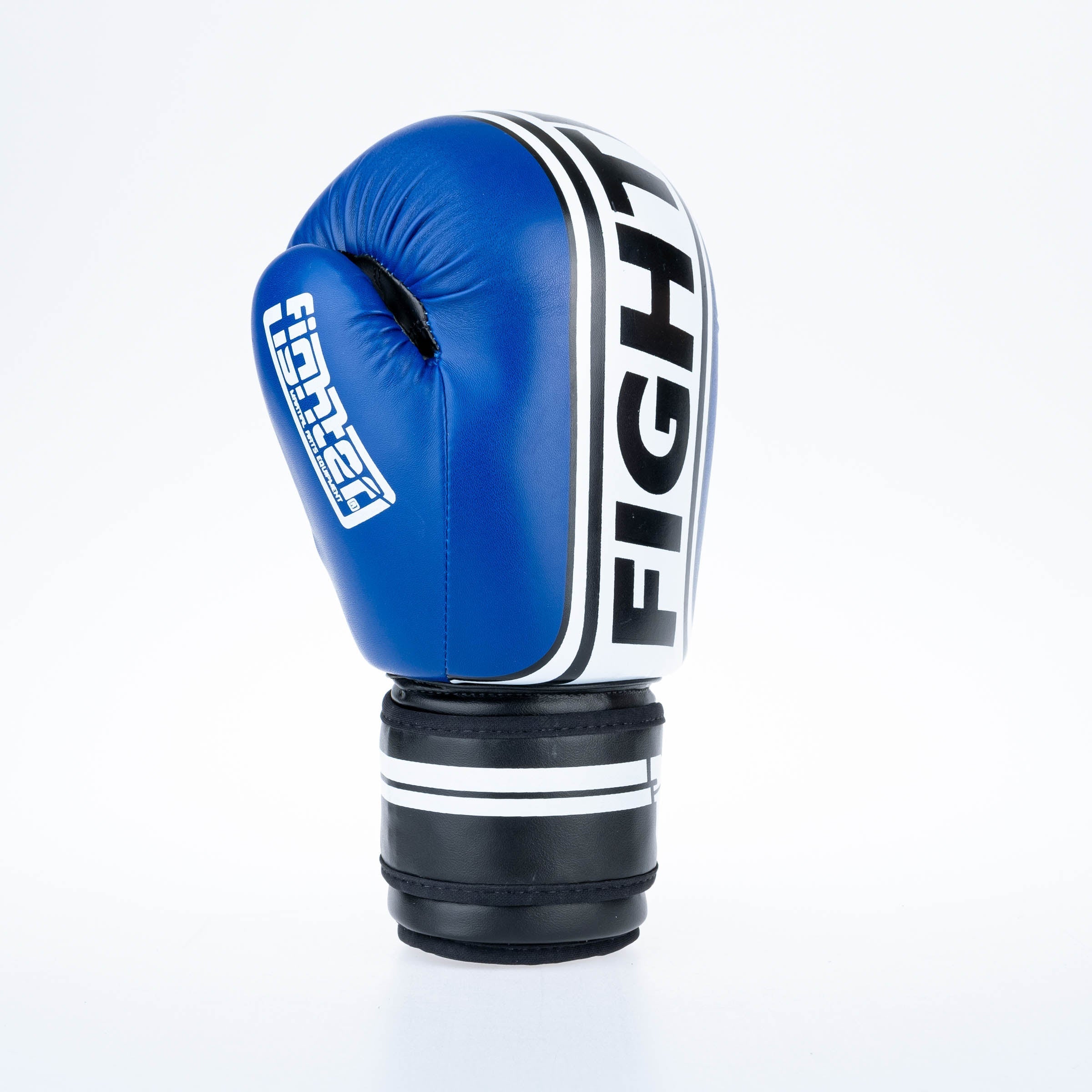 Fighter Boxing Gloves Basic Stripe - blue