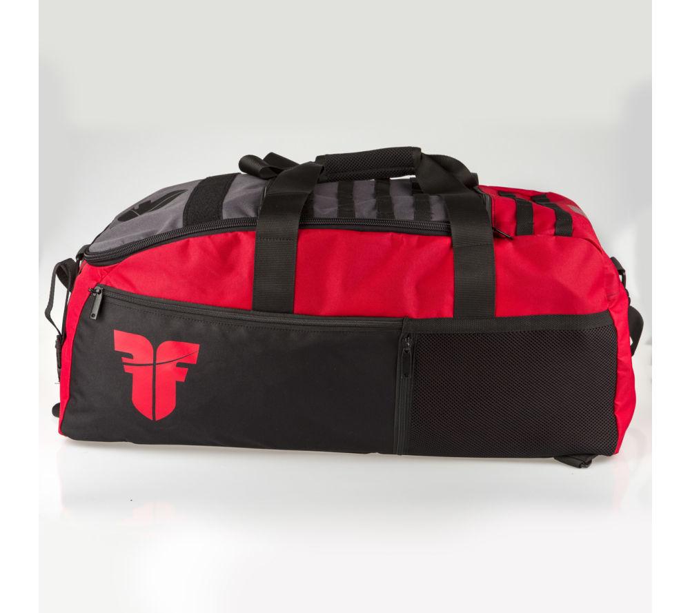 Sports Bag FIGHTER LINE XL - red/gray/black