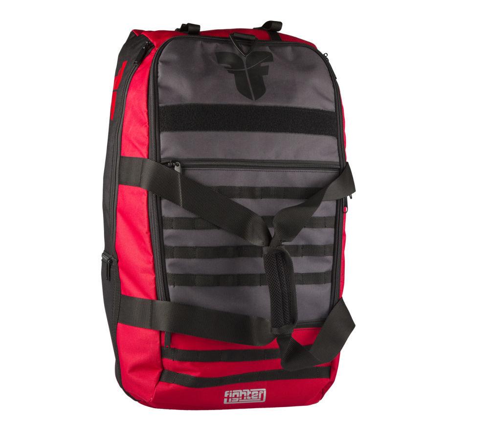 Sports Bag FIGHTER LINE XL - red/gray/black