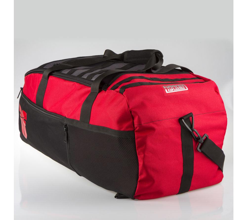 Sports Bag FIGHTER LINE XL - red/gray/black