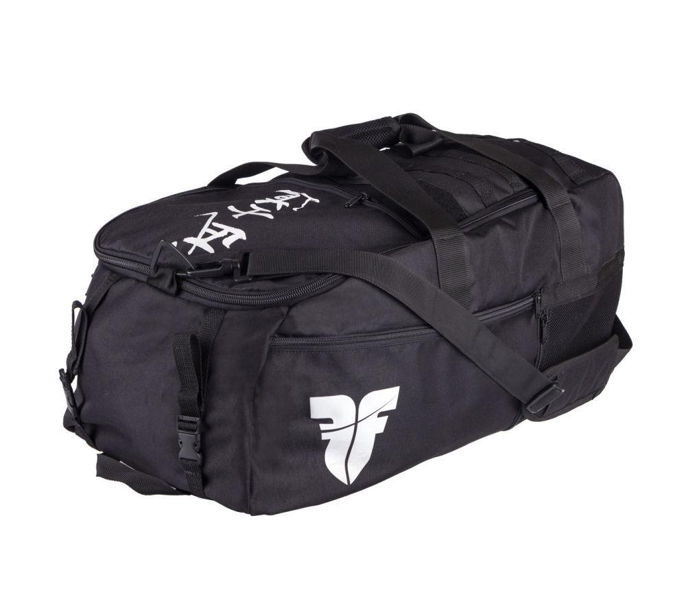 Sports Bag FIGHTER LINE XL calligraphy - black