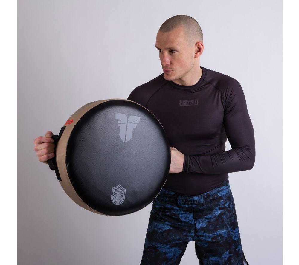 Fighter Round Shield - TACTICAL SERIES - Green