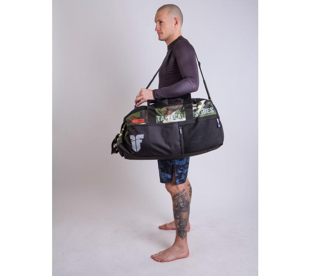 Sports Bag FIGHTER LINE XL TACTICAL SERIES - Camo