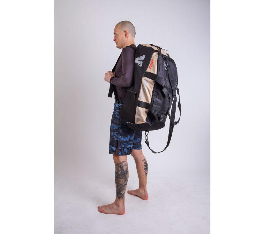 Sports Bag FIGHTER LINE XL TACTICAL SERIES - Desert