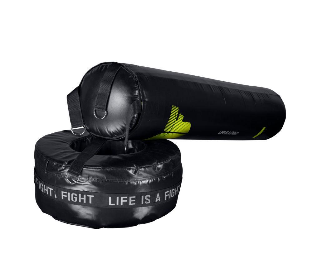 Fighter Free-Standing Boxing Bag 3in1 - black/neon