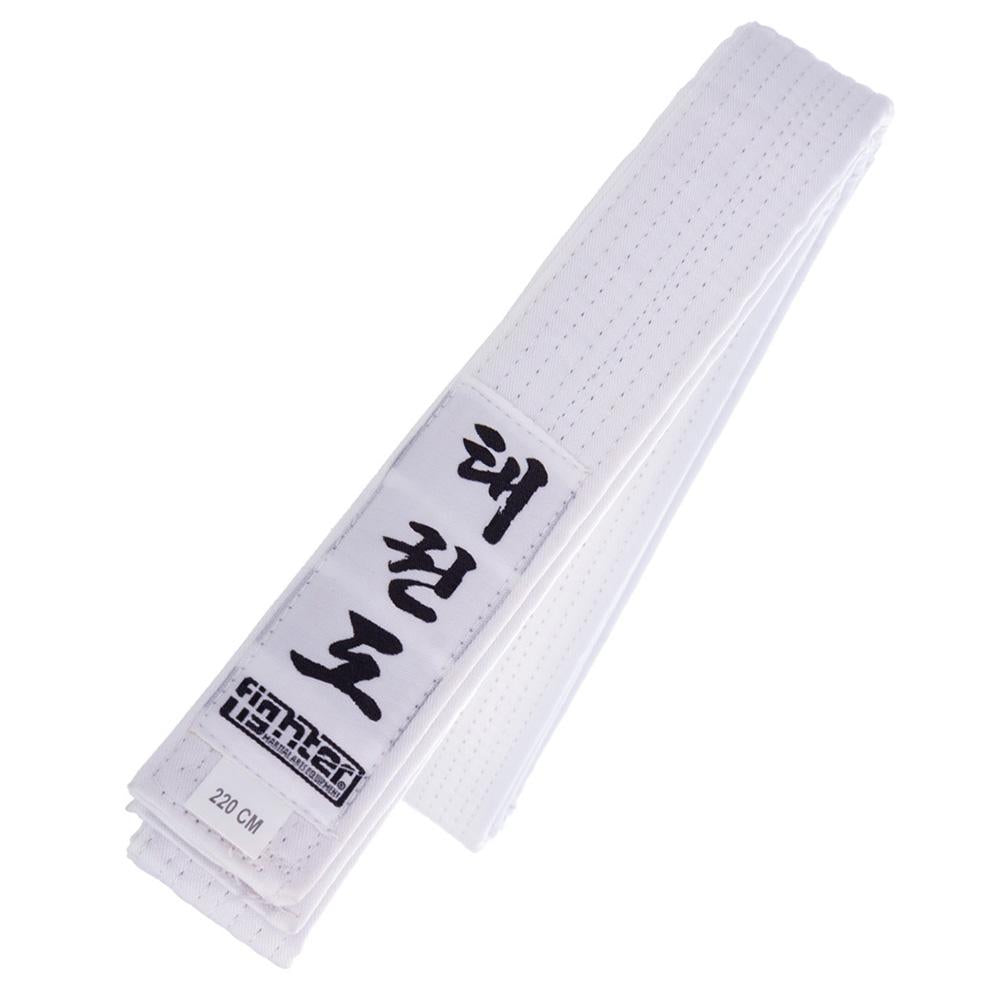 Fighter Taekwondo ITF Belt - white