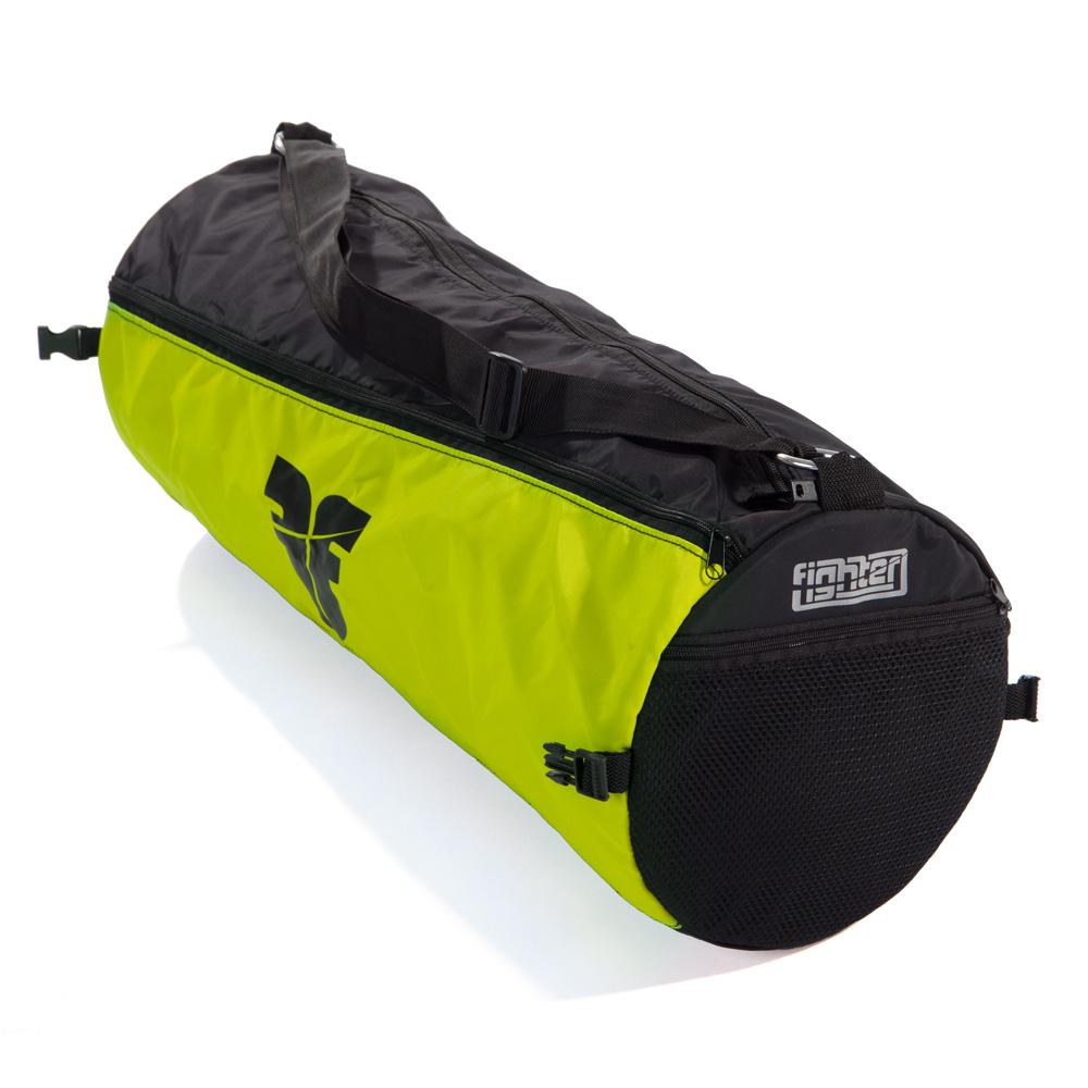 Gym Bag Fighter - black/neon-green