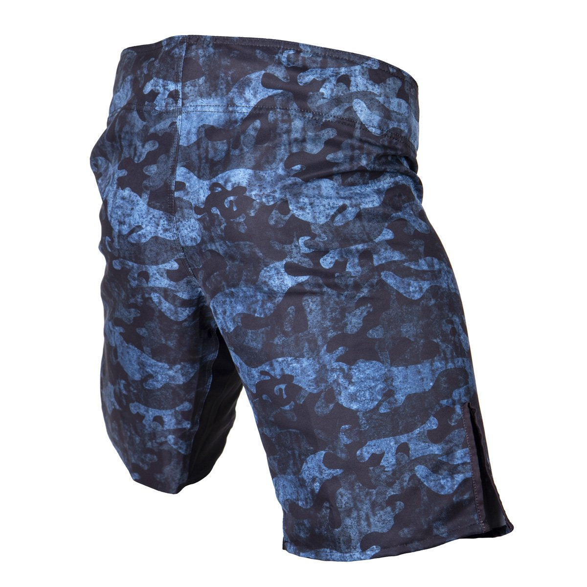 Fighter MMA Shorts - Urban Camo - blue