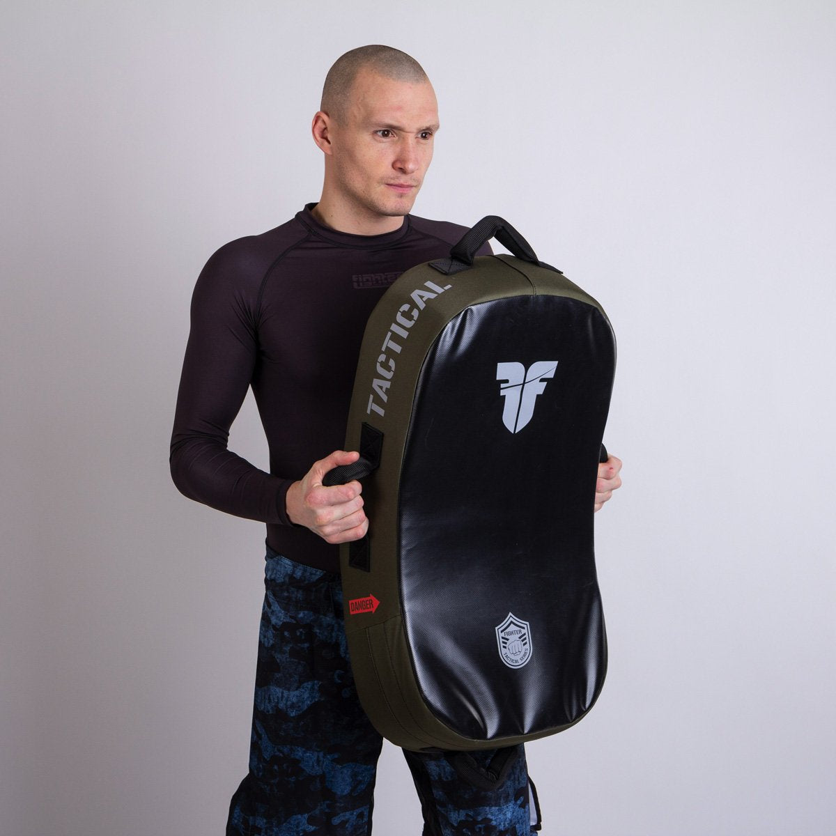 Fighter Kicking Shield - MULTI GRIP - TACTICAL SERIES - Green