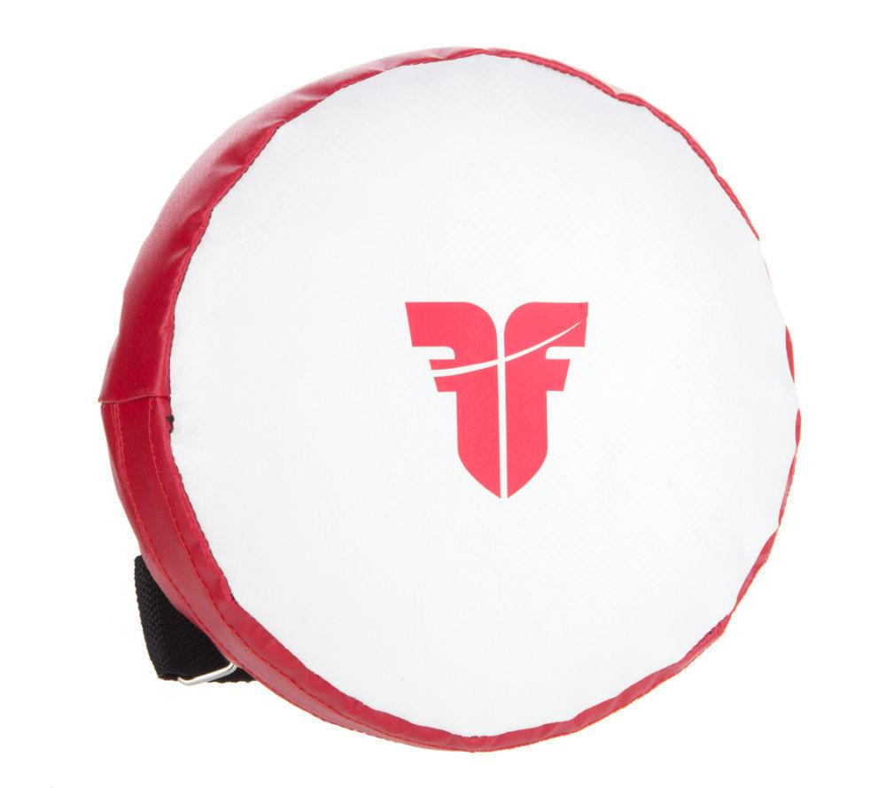 Fighter ROUND TARGET MITTS JUNIOR - White/red