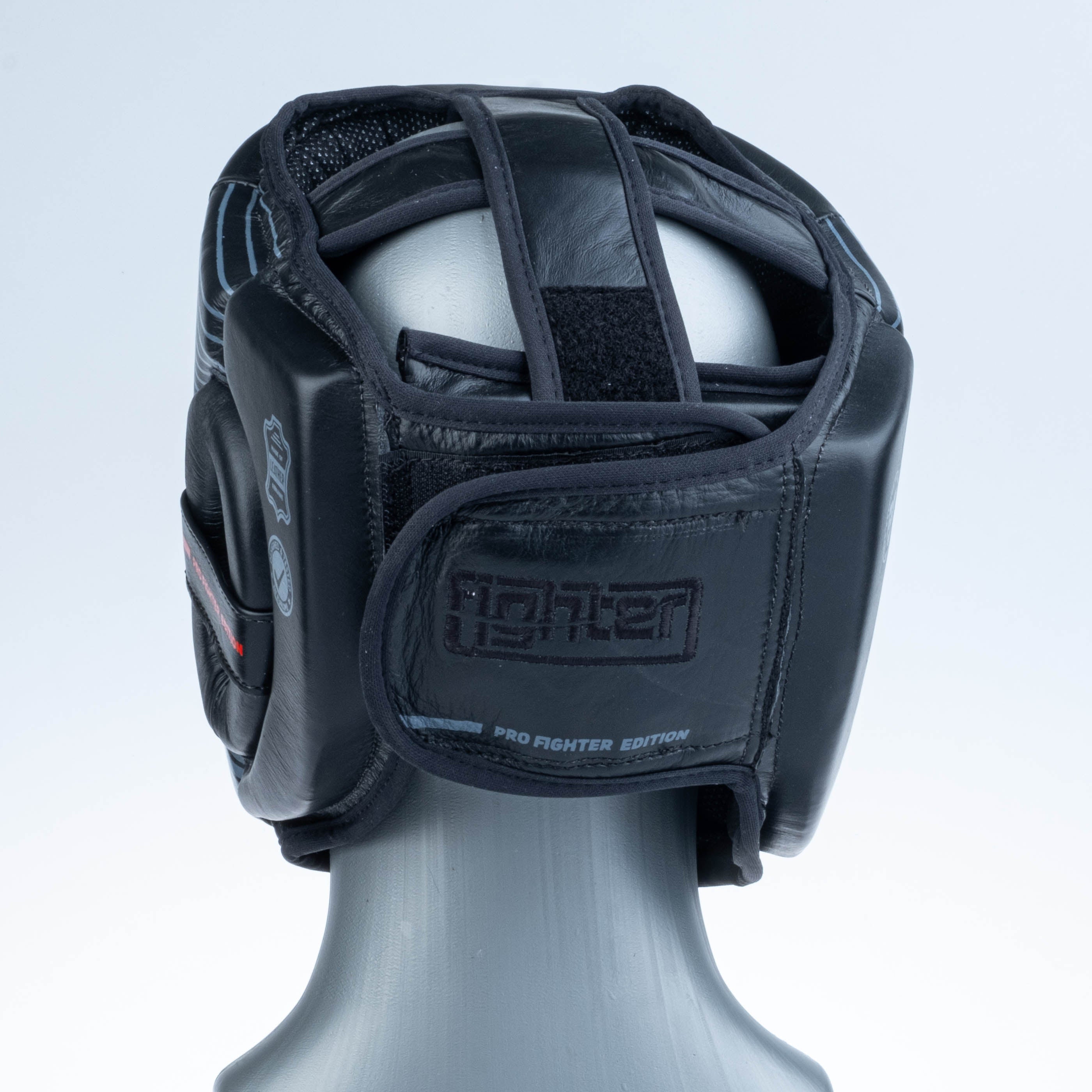 Fighter Head Guard Pro - black, 2796PRBL