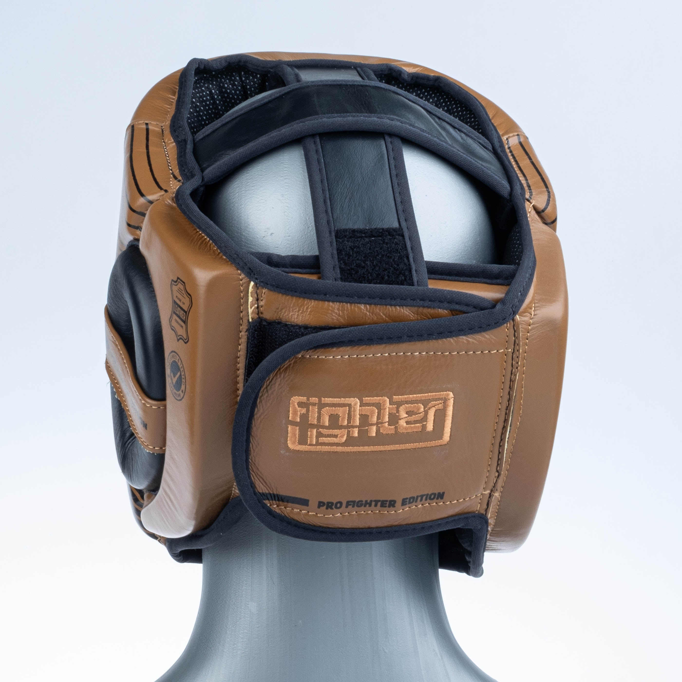 Fighter Head Guard Pro - brown, 2796PRBR