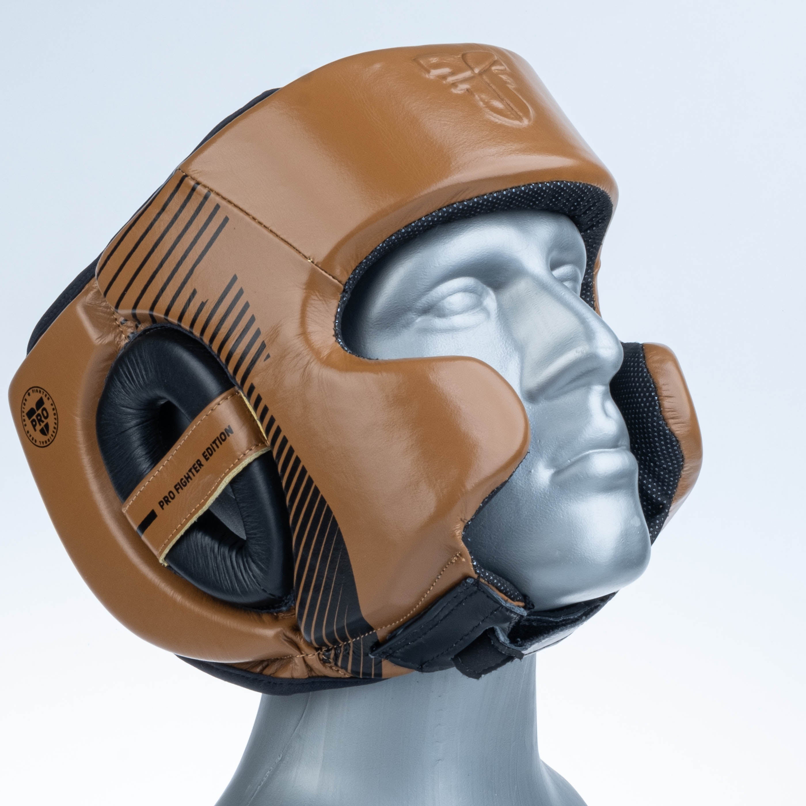 Fighter Head Guard Pro - brown, 2796PRBR