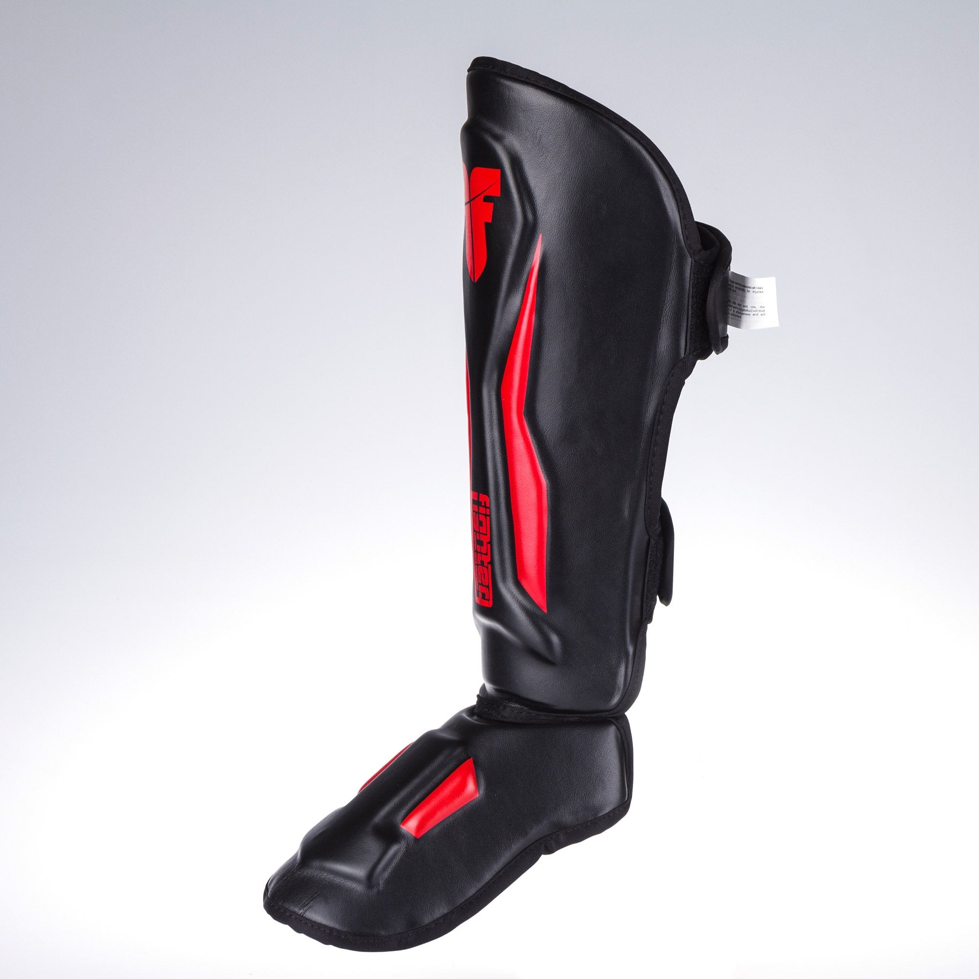 Fighter Shinguards Thai Ergo - black/red