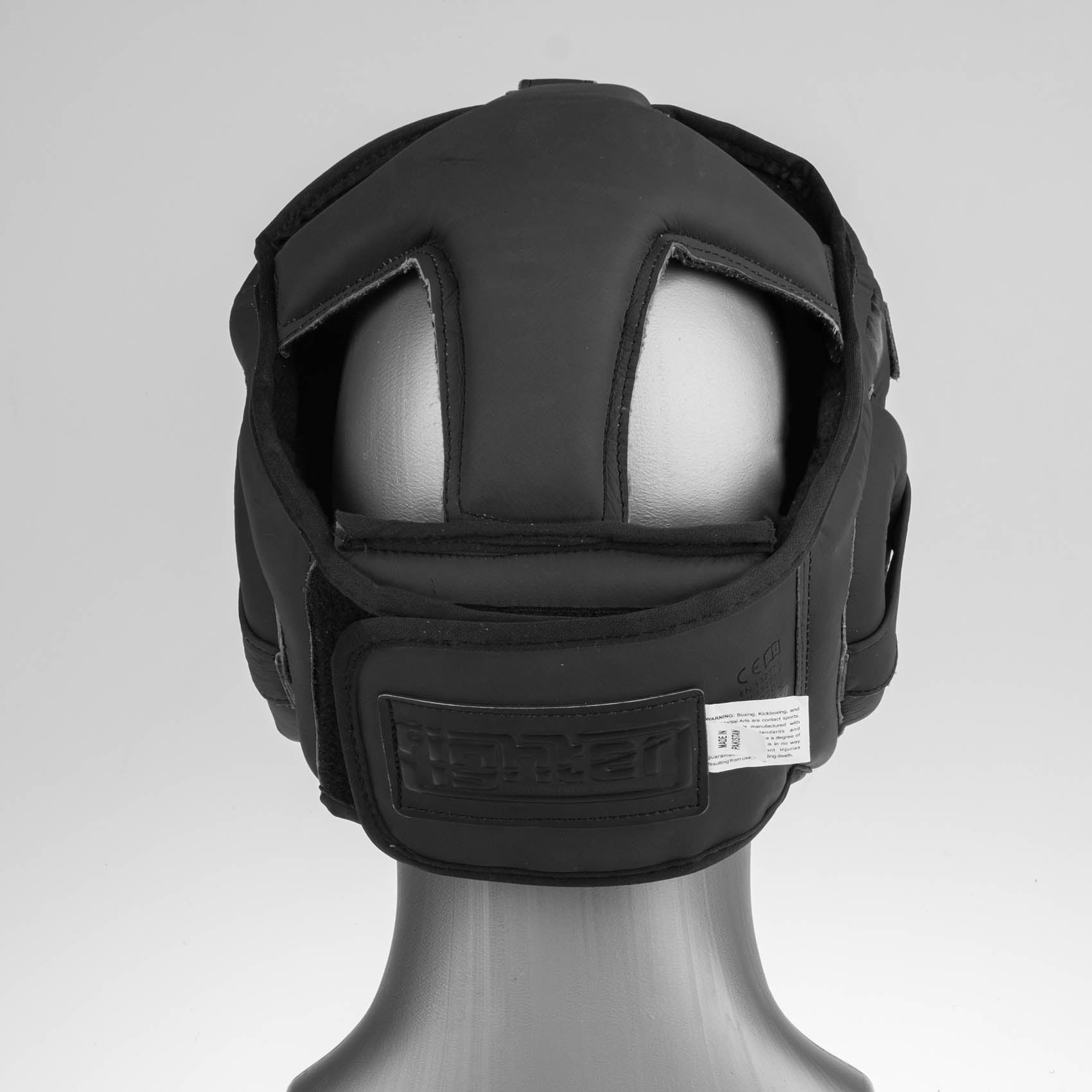 Fighter Head Guard - black, JE-1421-BLK/GR