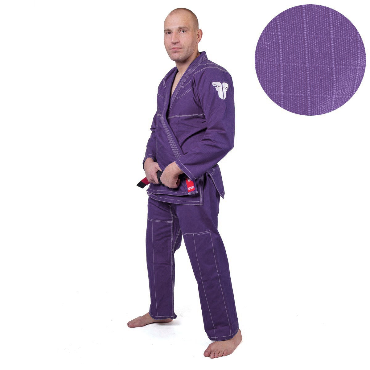 Fighter BJJ Ripstop  Gi Rip Stop KIDS - purple, BJJBW-10