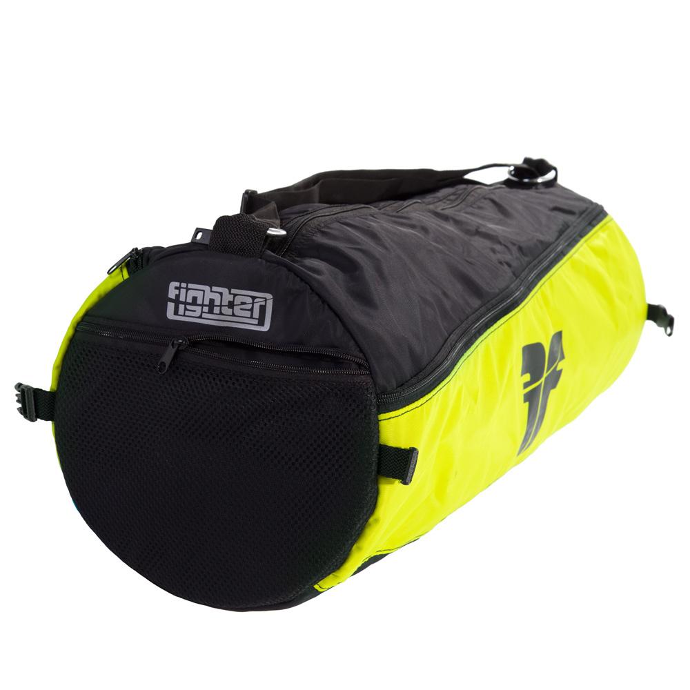 Gym Bag Fighter - black/neon-green