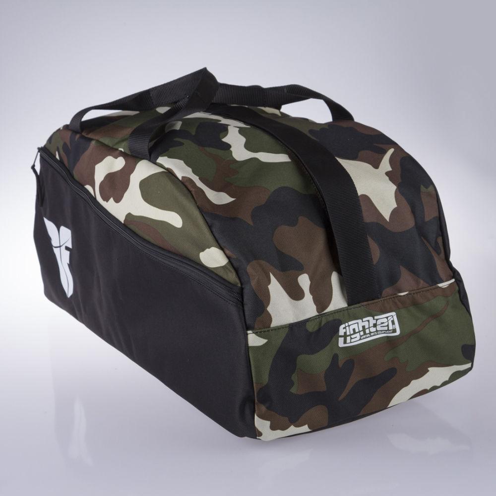 Fighter GYM Sports Bag - camo/black