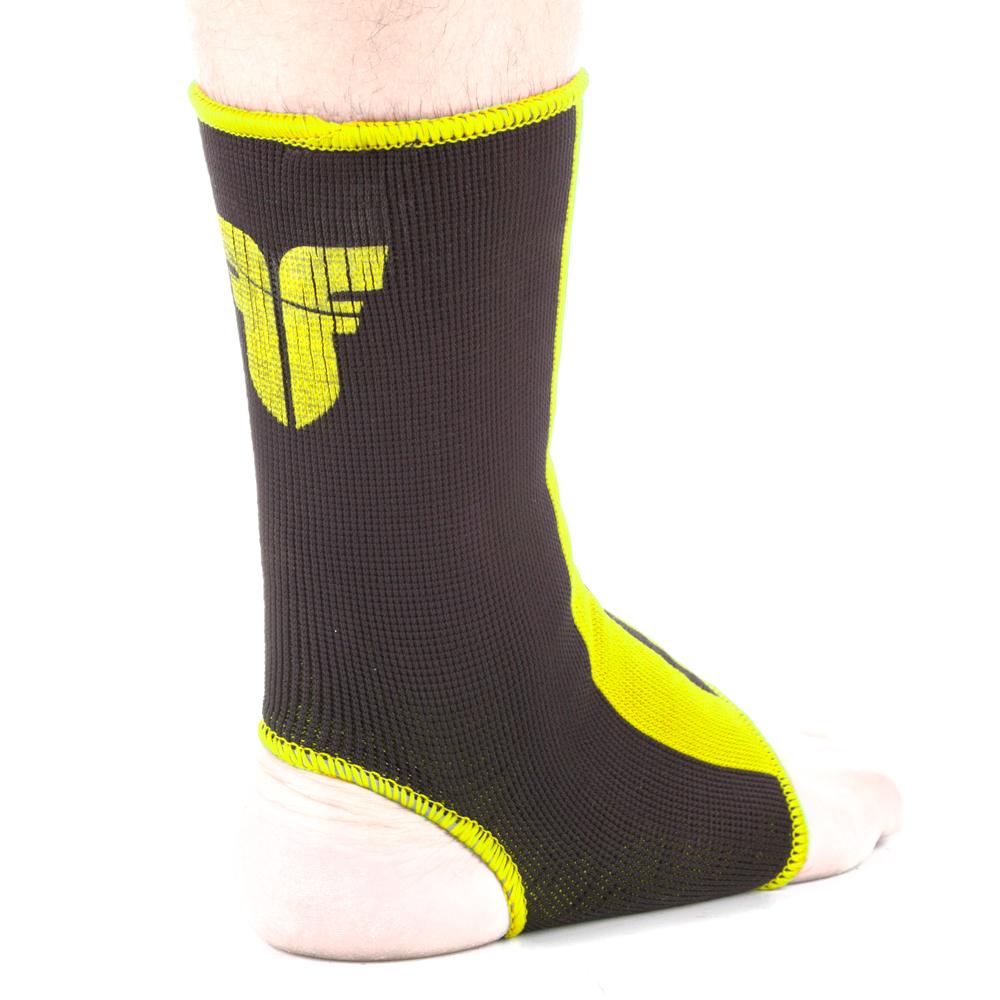 Fighter Ankle Support - black/yellow, FAS-02