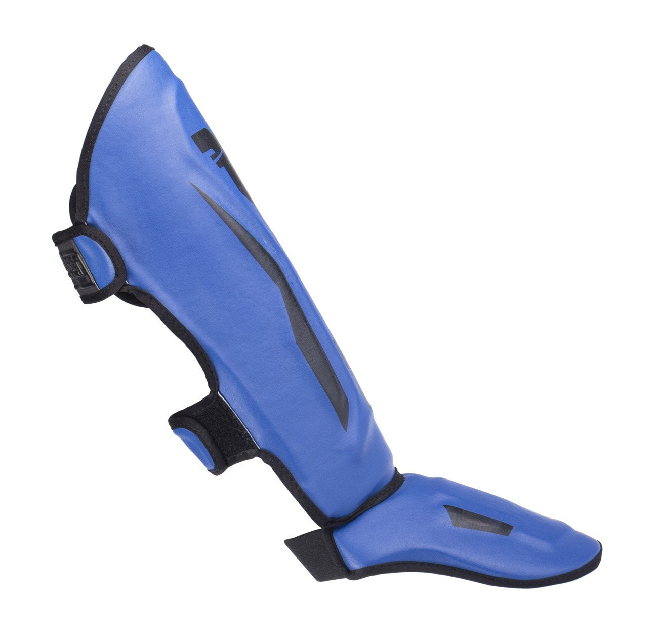 Fighter Shinguards Thai Ergo - blue/black