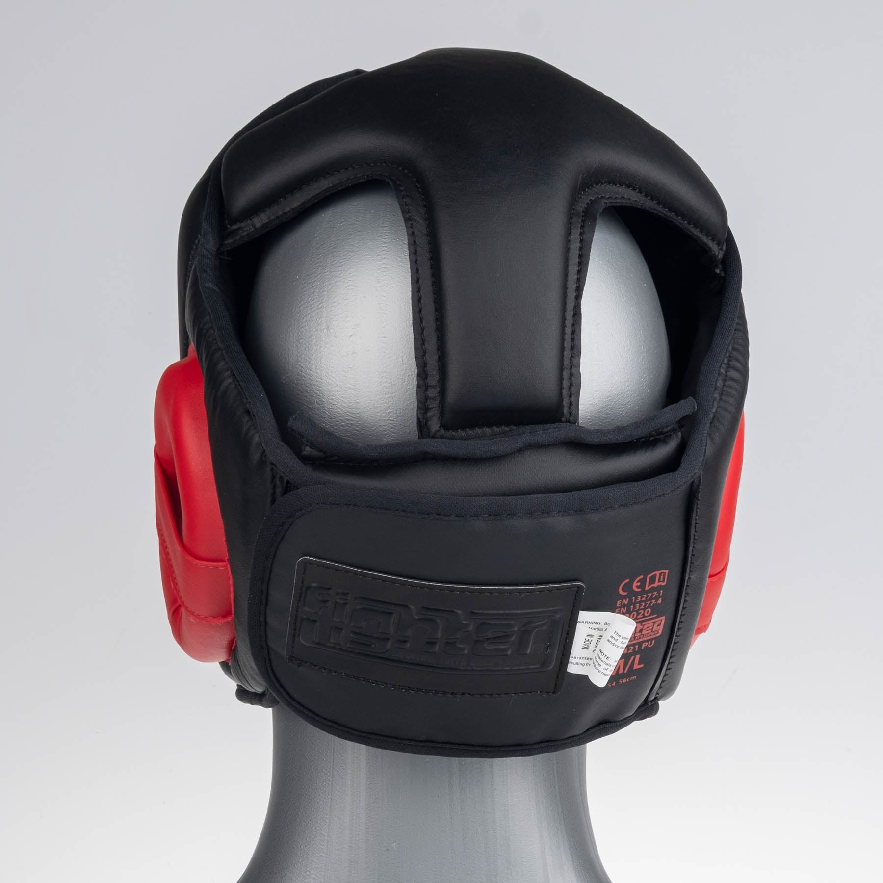 Fighter Headguard Sparring - black/red, JE1421PURED